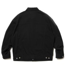 画像2: COOTIE PRODUCTIONS/Needle Punch Twill 3rd Type Jacket（Black）［ニードルパンチツイルサードタイプJKT-25春夏］ (2)