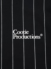 画像3: COOTIE PRODUCTIONS/Allover Print Open End Yarn Sweat Crew（Black）［ストライプスウェットクルー-25春夏］ (3)
