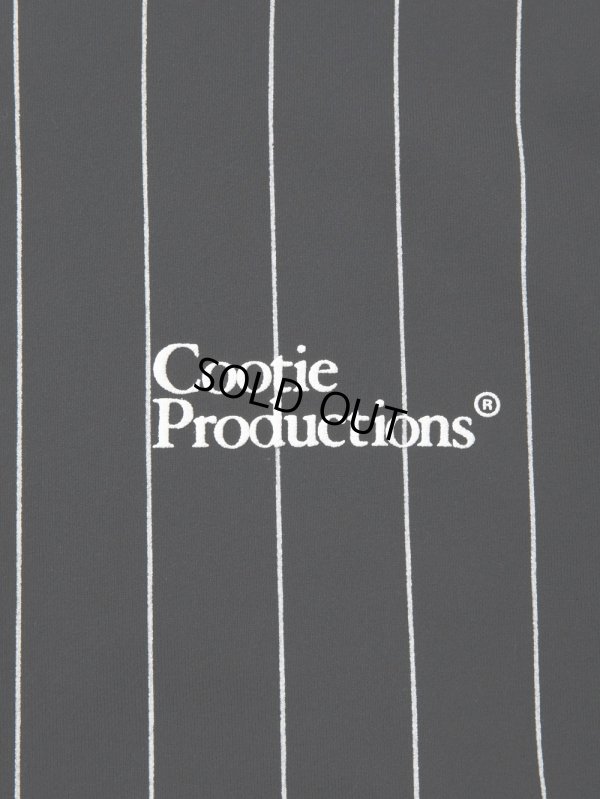 画像3: COOTIE PRODUCTIONS/Allover Print Open End Yarn Sweat Crew（Black）［ストライプスウェットクルー-25春夏］
