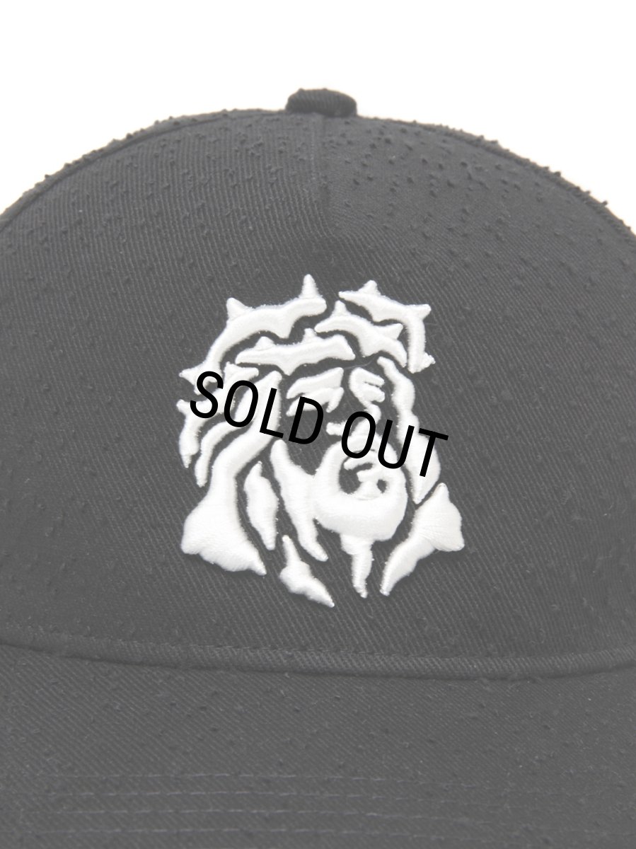 画像4: COOTIE PRODUCTIONS/Needle Punch Twill 5 Panel Cap（Black）［ニードルパンチツイル5パネルキャップ-25春夏］ (4)