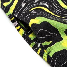 画像7: CALEE/CAMO PATTERN OVER SHILHOUETTE L/S SHIRT JACKET（BLACK/GREEN）［カモパターンシャツJKT-25春夏］ (7)