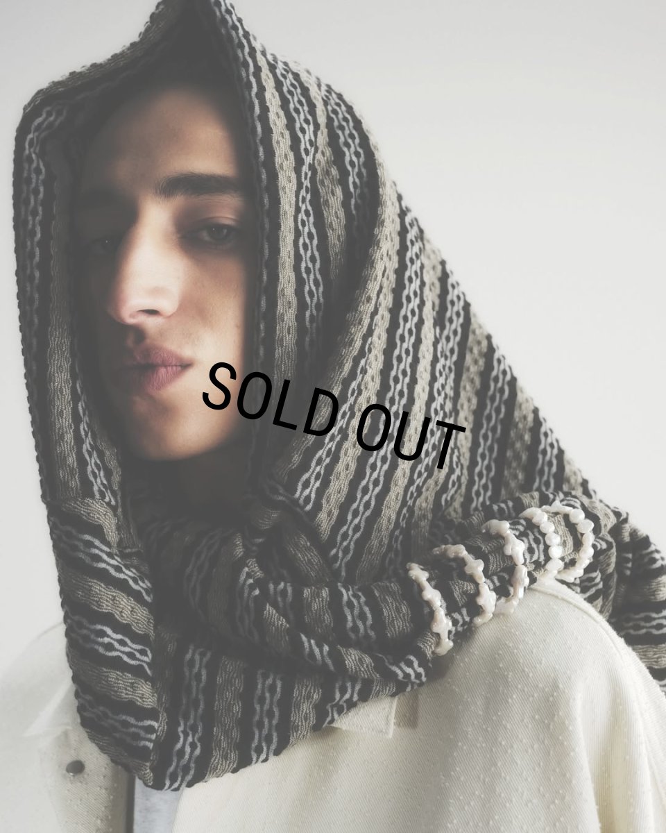 画像3: COOTIE PRODUCTIONS/Jacquard Border L/S Tee（Black）［ジャガードボーダー長袖T-25春夏］ (3)