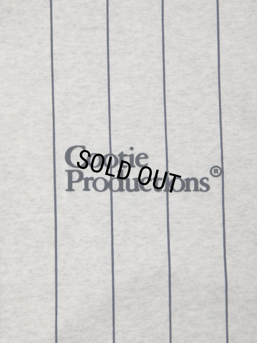 画像2: COOTIE PRODUCTIONS/Allover Print Open End Yarn Sweat Zip Hoodie（Oatmeal）［ストライプスウェットジップフーディー-25春夏］ (2)