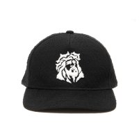 COOTIE PRODUCTIONS/Needle Punch Twill 5 Panel Cap（Black）［ニードルパンチツイル5パネルキャップ-25春夏］