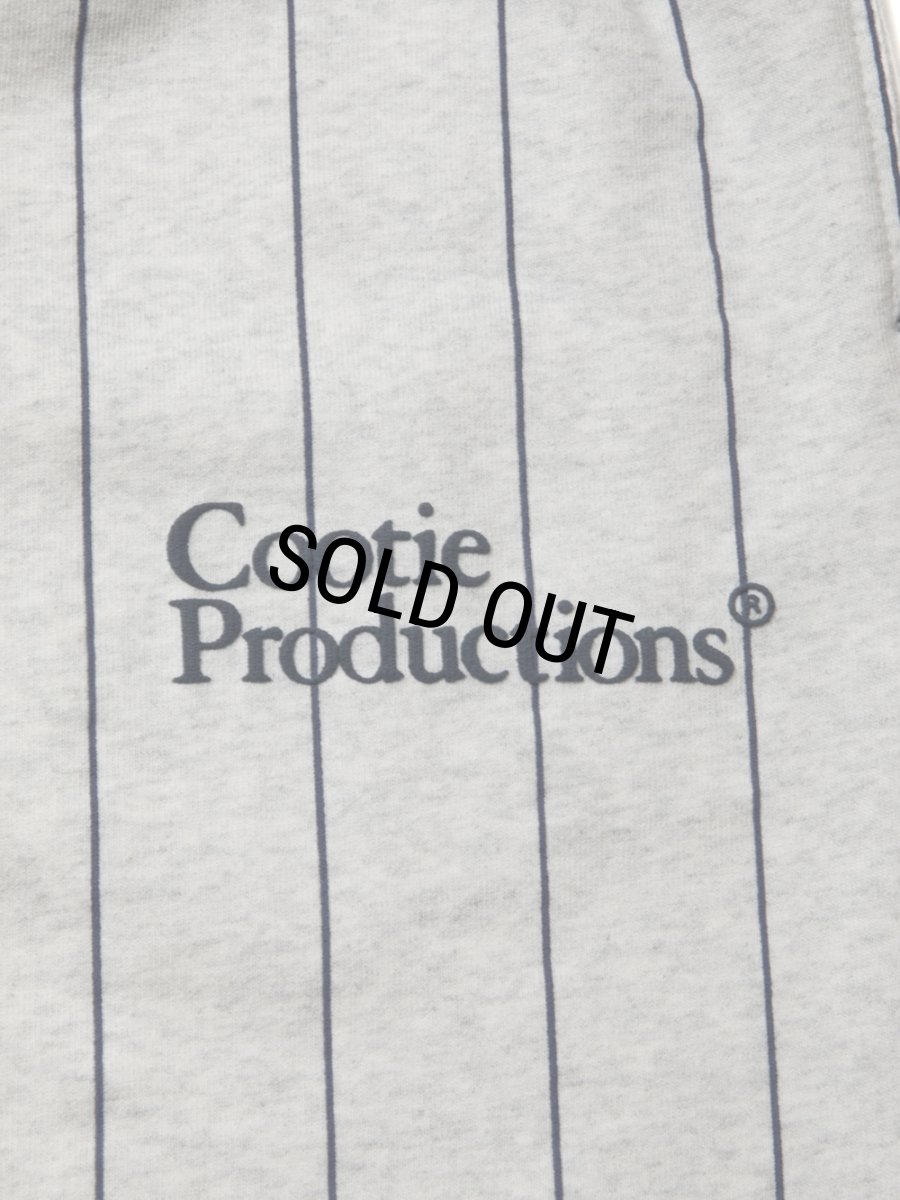 画像3: COOTIE PRODUCTIONS/Allover Print Open End Yarn Sweat Easy Pants（Oatmeal）［ストライプスウェットイージーパンツ-25春夏］ (3)