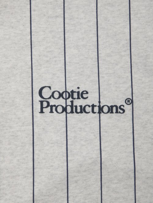 他の写真2: COOTIE PRODUCTIONS/Allover Print Open End Yarn Sweat Zip Hoodie（Oatmeal）［ストライプスウェットジップフーディー-25春夏］