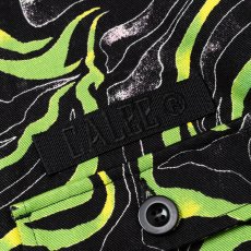 画像5: CALEE/CAMO PATTERN OVER SHILHOUETTE L/S SHIRT JACKET（BLACK/GREEN）［カモパターンシャツJKT-25春夏］ (5)