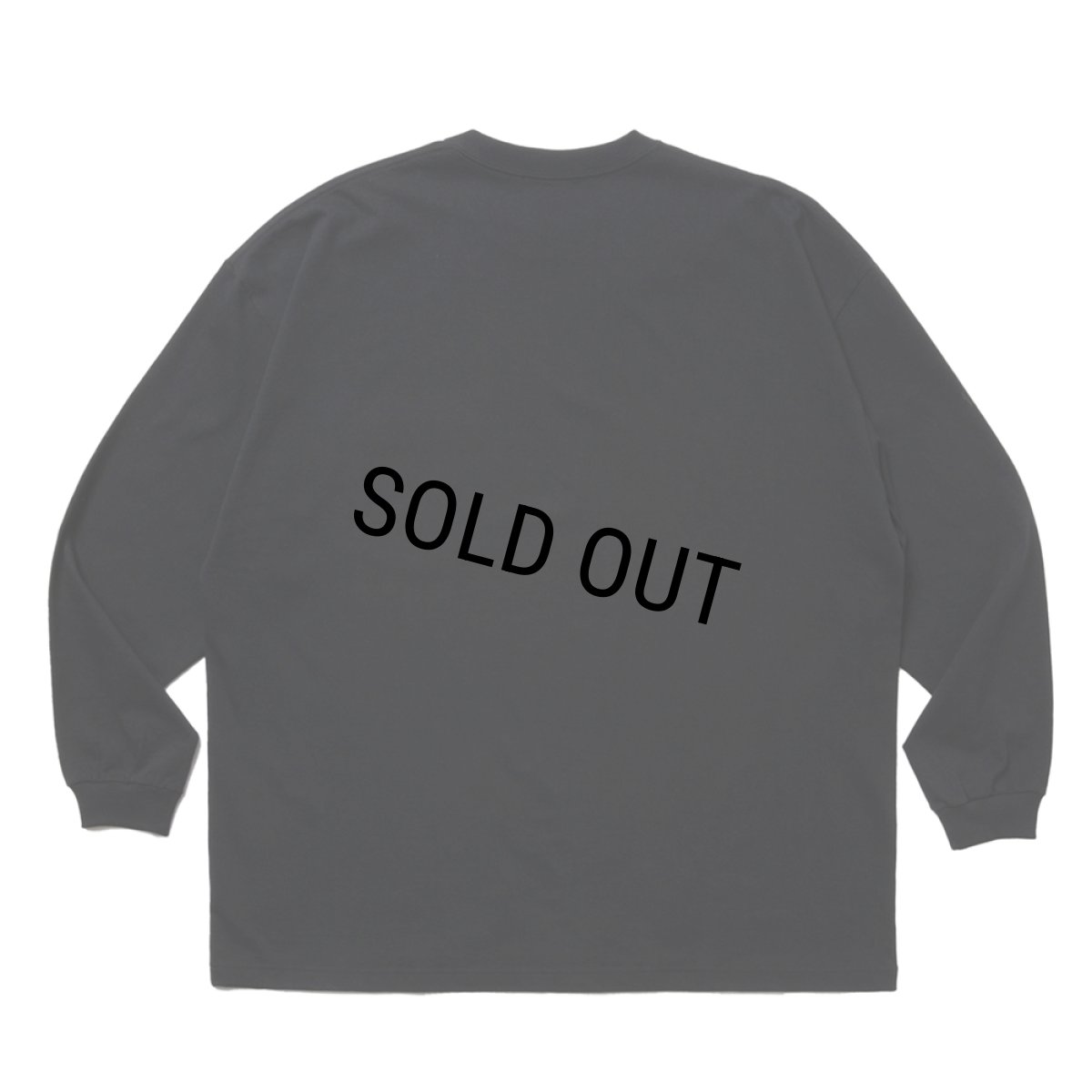 画像2: COOTIE PRODUCTIONS/Open End Yarn Error Fit L/S Tee（Black）［エラーフィット長袖ポケT-25春夏］ (2)