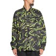 画像11: CALEE/CAMO PATTERN OVER SHILHOUETTE L/S SHIRT JACKET（BLACK/GREEN）［カモパターンシャツJKT-25春夏］