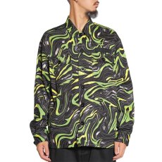 画像11: CALEE/CAMO PATTERN OVER SHILHOUETTE L/S SHIRT JACKET（BLACK/GREEN）［カモパターンシャツJKT-25春夏］ (11)