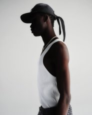 画像6: COOTIE PRODUCTIONS/Comfort Merino Saxony ６Panel Tie Cap（Black/Black）［6パネルタイキャップ-25春夏］ (6)