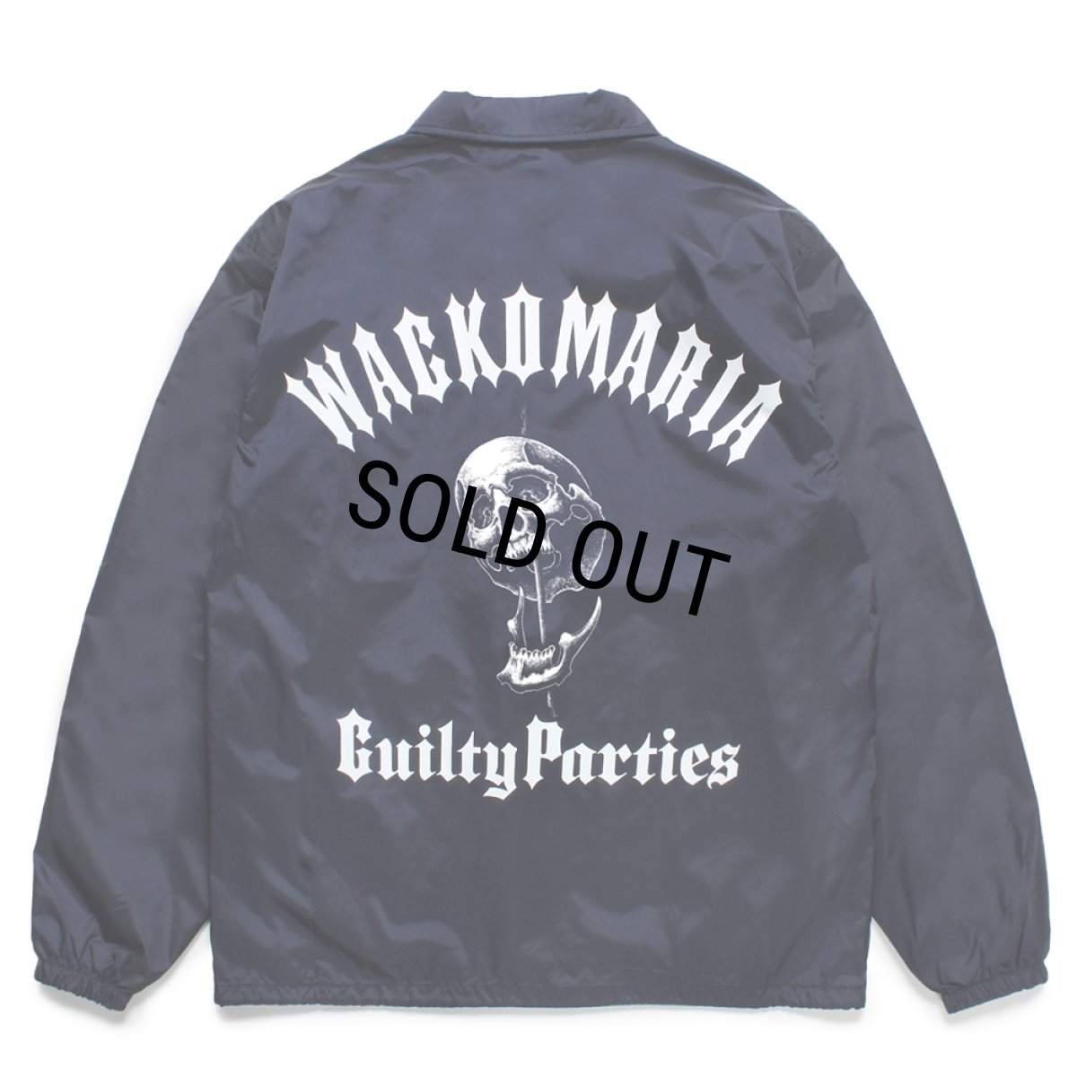 画像1: WACKO MARIA/56 TATTOO STUDIO / COACH JACKET（NAVY）［コーチJKT-25春夏］ (1)