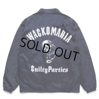 WACKO MARIA/56 TATTOO STUDIO / COACH JACKET（NAVY）［コーチJKT-25春夏］