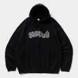 画像1: TIGHTBOOTH/3D LOGO HOODED SWEAT SHIRT（Black）［プルオーバーパーカー-25春夏］ (1)
