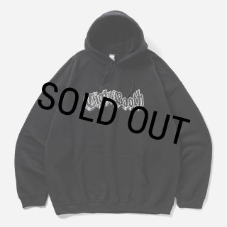 30％OFF】TIGHTBOOTH/3D LOGO HOODED SWEAT SHIRT（Black）［プル