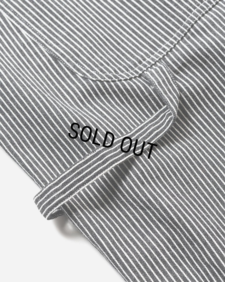 画像10: TIGHTBOOTH/HICKORY PAINTER BALLOON PANTS（Black）［ヒッコリーペインターバルーンパンツ-25春夏］ (10)