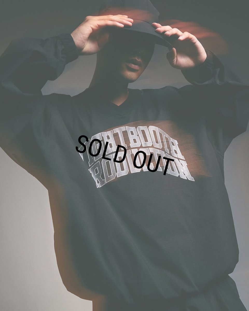 画像9: 【30％OFF】TIGHTBOOTH/COLLEGE WIND SHIRT（Grey）［ウィンドシャツ-25春夏］ (9)