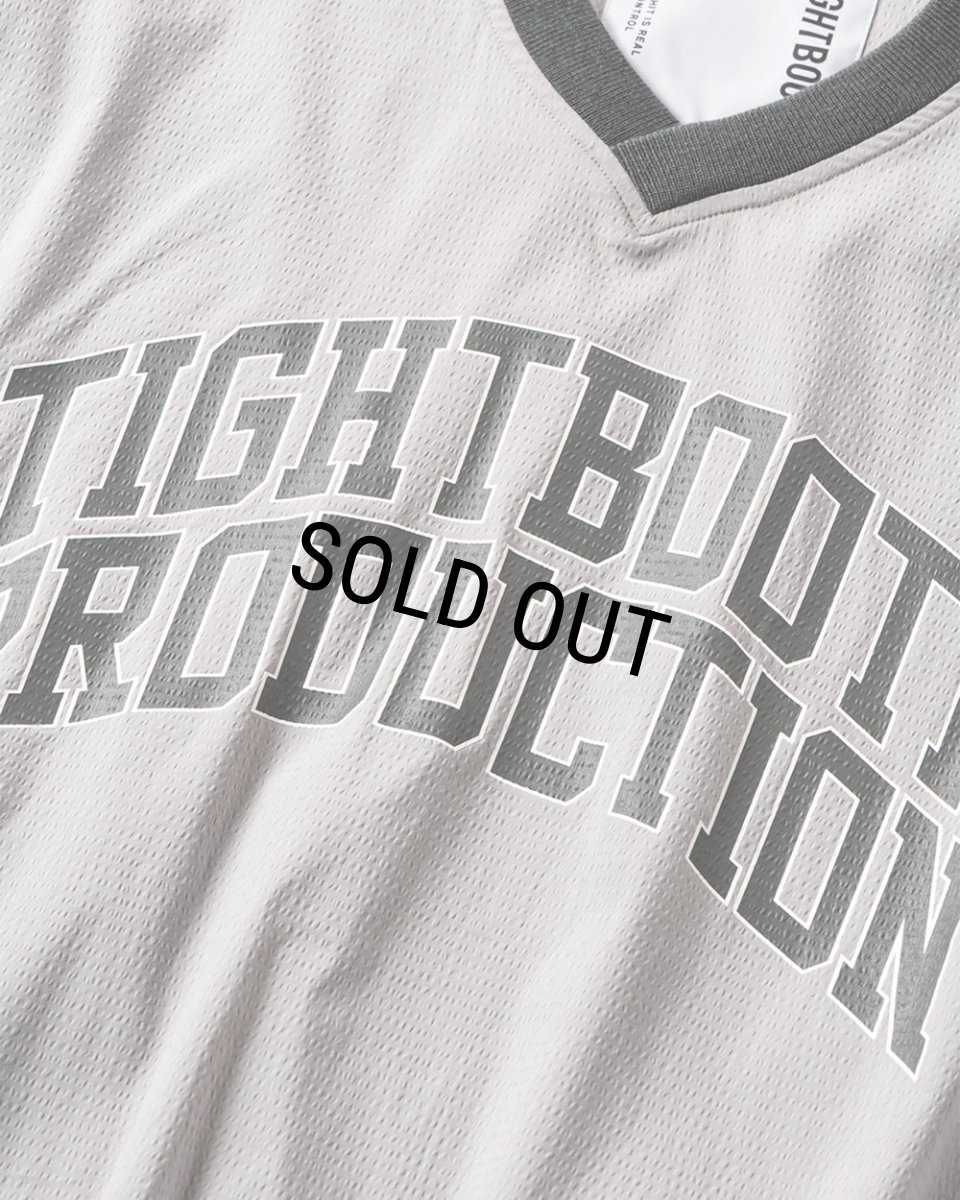 画像3: 【30％OFF】TIGHTBOOTH/COLLEGE WIND SHIRT（Grey）［ウィンドシャツ-25春夏］ (3)