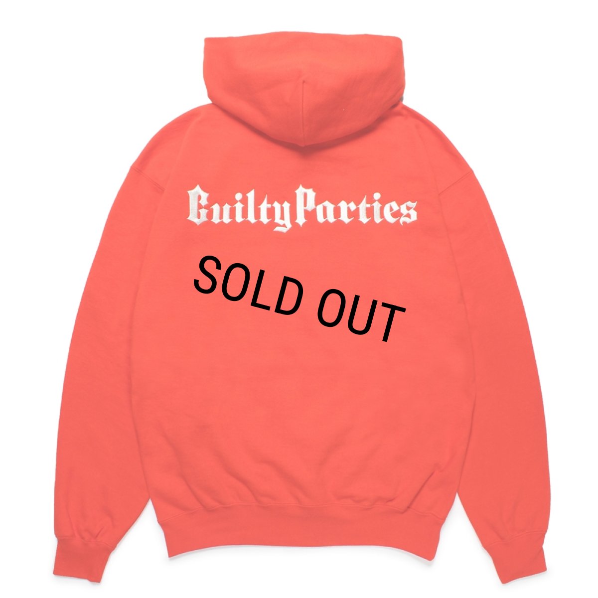 画像2: WACKO MARIA/HEAVY WEIGHT HOODED SWEAT SHIRT（RED）［プルオーバーパーカー-25春夏］ (2)