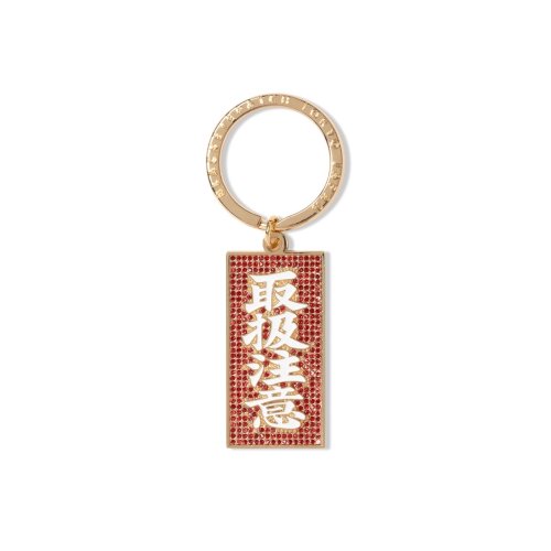 他の写真1: BlackEyePatch/RHINESTONE HWC PLATE KEYCHAIN（MULTI）