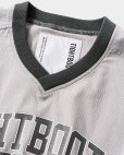 画像2: TIGHTBOOTH/COLLEGE WIND SHIRT（Grey）［ウィンドシャツ-25春夏］ (2)