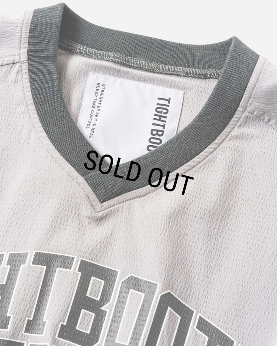 画像2: 【30％OFF】TIGHTBOOTH/COLLEGE WIND SHIRT（Grey）［ウィンドシャツ-25春夏］ (2)