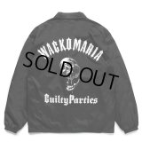 WACKO MARIA/56 TATTOO STUDIO / COACH JACKET（BLACK）［コーチJKT-25春夏］