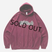 TIGHTBOOTH/3D LOGO HOODED SWEAT SHIRT（Burgundy）［プルオーバーパーカー-25春夏］
