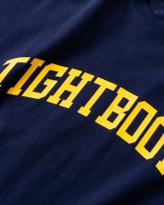 画像3: TIGHTBOOTH/COLLEGE L/S T-SHIRT（Navy）［プリント長袖T-25春夏］ (3)