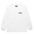 画像2: WACKO MARIA/56 TATTOO STUDIO / WASHED HEAVY WEIGHT LONG SLEEVE T-SHIRT（WHITE）［プリント長袖T-25春夏］ (2)