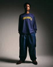 画像2: TIGHTBOOTH/COLLEGE L/S T-SHIRT（Black）［プリント長袖T-25春夏］ (2)