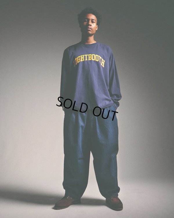 画像2: TIGHTBOOTH/COLLEGE L/S T-SHIRT（Black）［プリント長袖T-25春夏］
