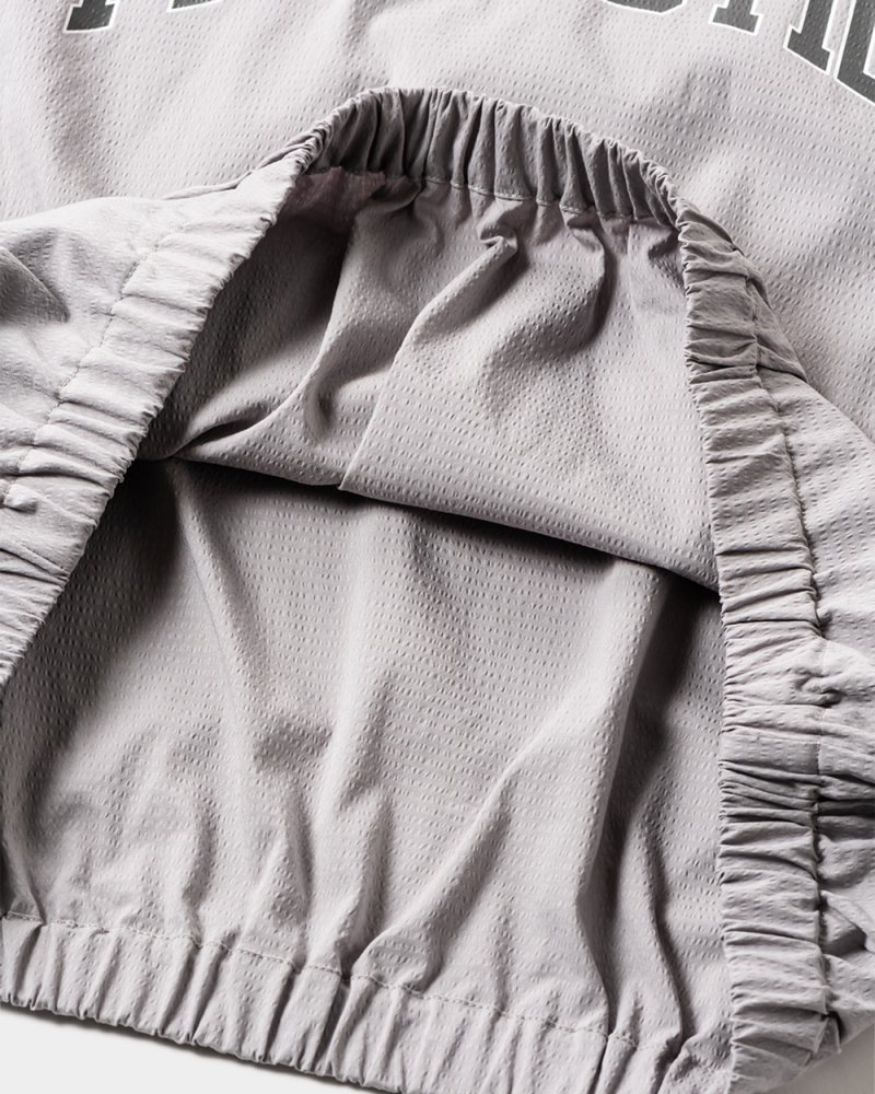 画像3: 【30％OFF】TIGHTBOOTH/COLLEGE WIND SHIRT（Grey）［ウィンドシャツ-25春夏］