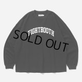 TIGHTBOOTH/COLLEGE L/S T-SHIRT（Black）［プリント長袖T-25春夏］