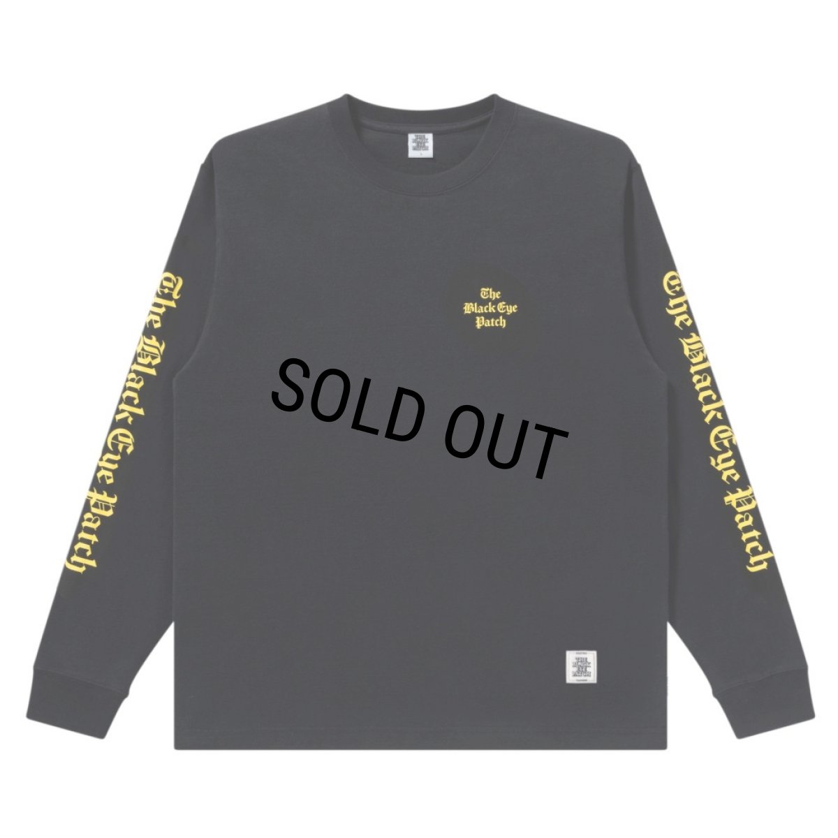 画像1: BlackEyePatch/TIMES LOGO L/S TEE（BLACK） (1)