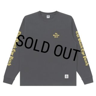 BlackEyePatch/TIMES LOGO L/S TEE（BLACK） - JONAS