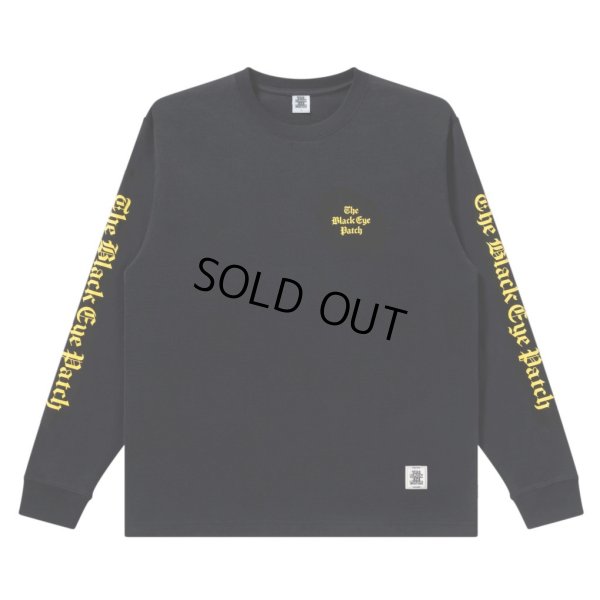 画像1: BlackEyePatch/TIMES LOGO L/S TEE（BLACK）
