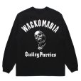 画像1: WACKO MARIA/56 TATTOO STUDIO / WASHED HEAVY WEIGHT LONG SLEEVE T-SHIRT（BLACK）［プリント長袖T-25春夏］ (1)