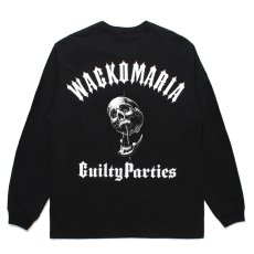 画像1: WACKO MARIA/56 TATTOO STUDIO / WASHED HEAVY WEIGHT LONG SLEEVE T-SHIRT（BLACK）［プリント長袖T-25春夏］ (1)