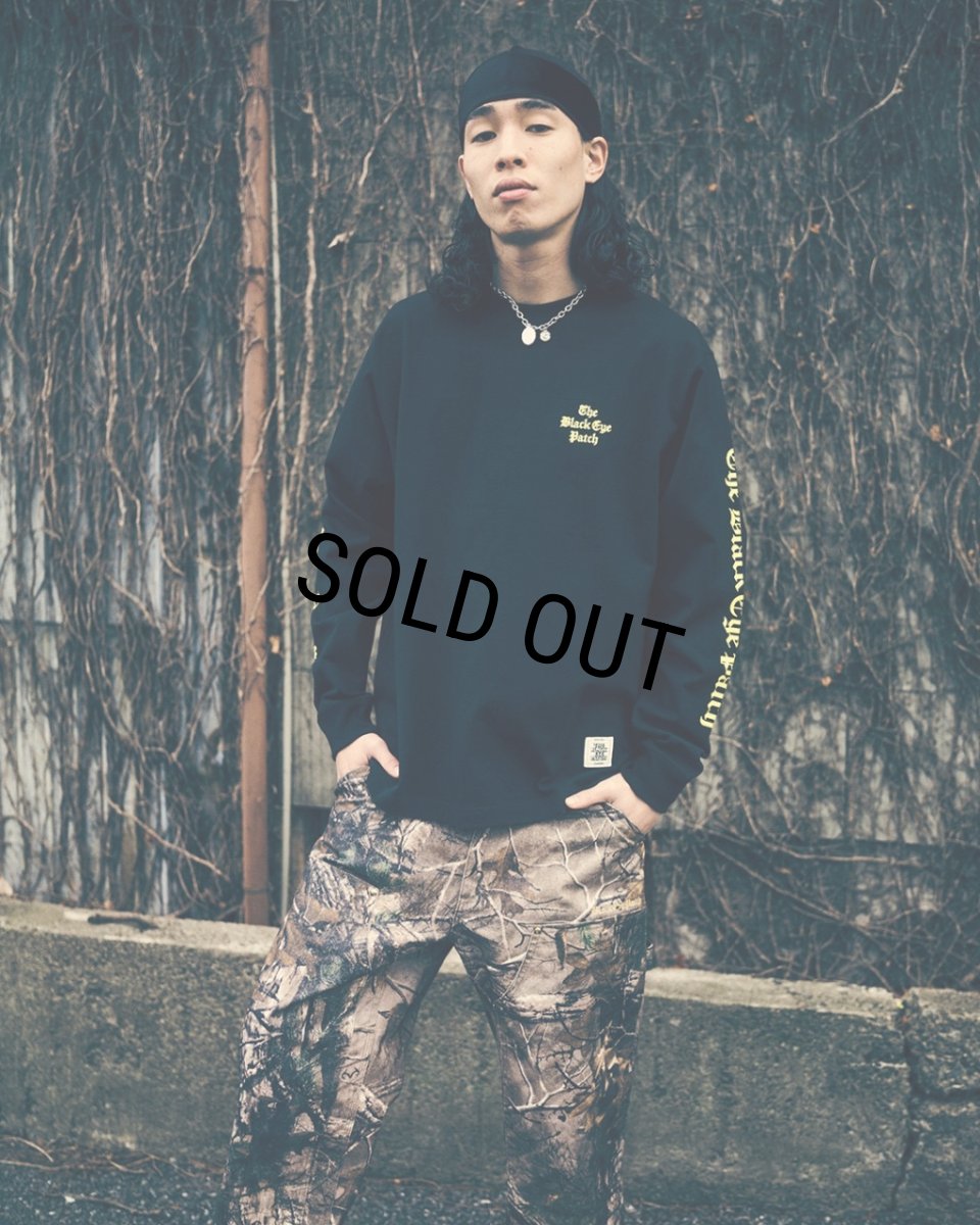 画像2: BlackEyePatch/TIMES LOGO L/S TEE（BLACK） (2)