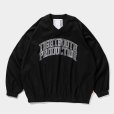 画像1: TIGHTBOOTH/COLLEGE WIND SHIRT（Black）［ウィンドシャツ-25春夏］ (1)