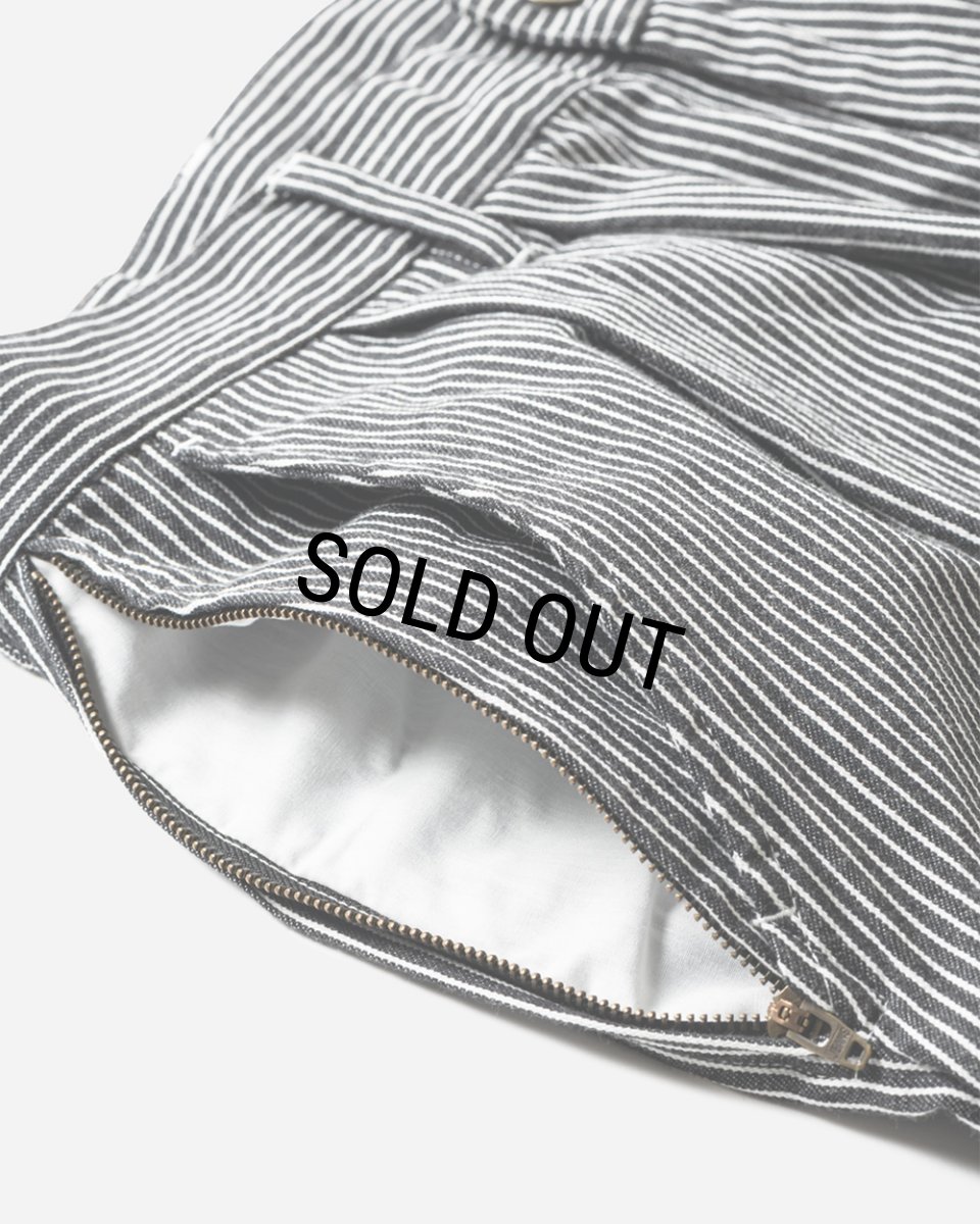 画像6: TIGHTBOOTH/HICKORY PAINTER BALLOON PANTS（Black）［ヒッコリーペインターバルーンパンツ-25春夏］ (6)