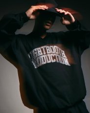 画像3: 【30％OFF】TIGHTBOOTH/COLLEGE WIND SHIRT（Black）［ウィンドシャツ-25春夏］ (3)