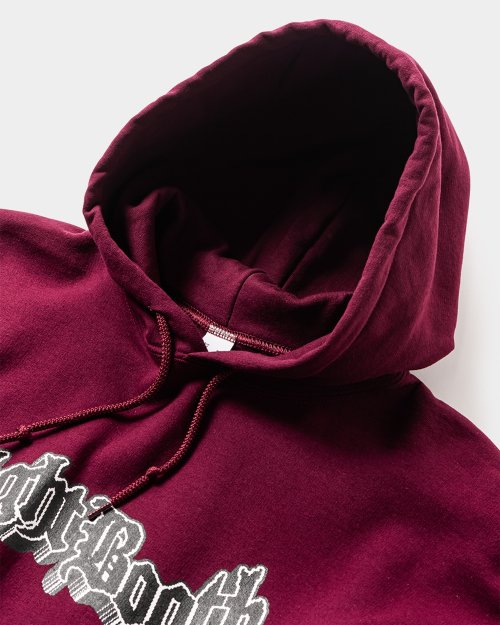 他の写真2: TIGHTBOOTH/3D LOGO HOODED SWEAT SHIRT（Burgundy）［プルオーバーパーカー-25春夏］