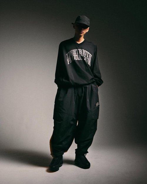 他の写真2: TIGHTBOOTH/COLLEGE WIND SHIRT（Black）［ウィンドシャツ-25春夏］