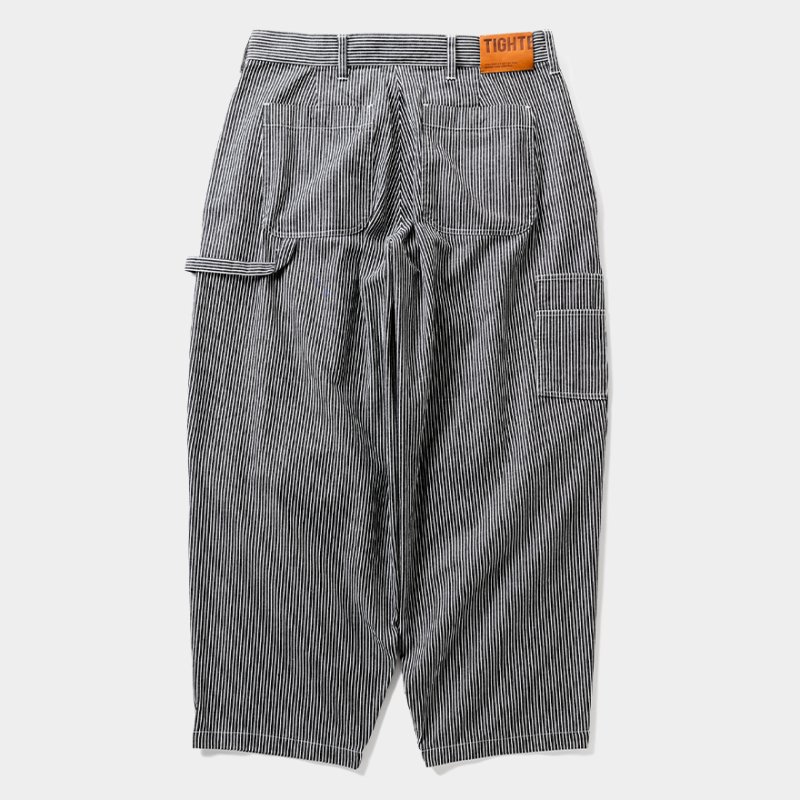 画像2: TIGHTBOOTH/HICKORY PAINTER BALLOON PANTS（Black）［ヒッコリーペインターバルーンパンツ-25春夏］