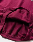 画像5: TIGHTBOOTH/3D LOGO HOODED SWEAT SHIRT（Burgundy）［プルオーバーパーカー-25春夏］