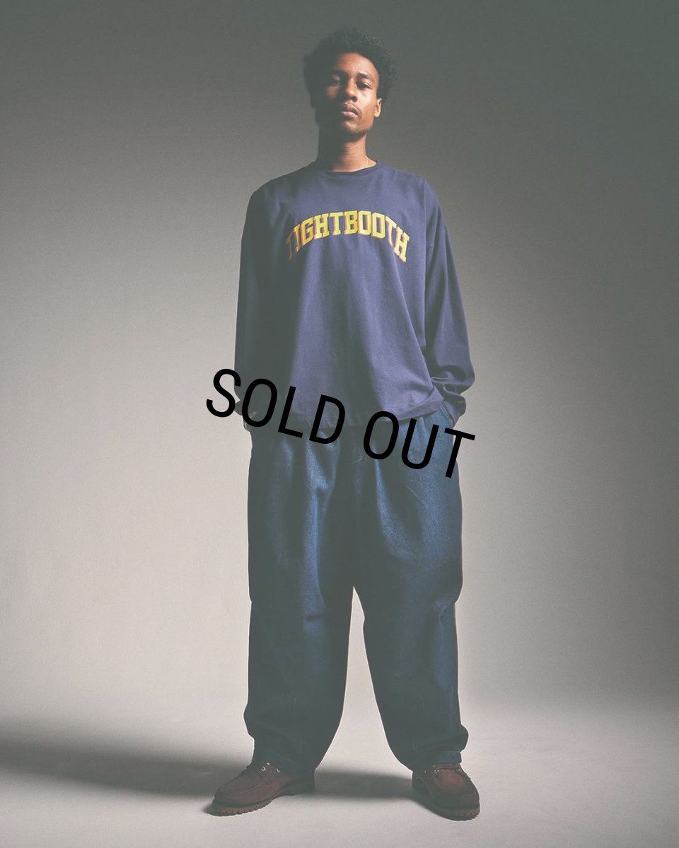 画像2: 【30％OFF】TIGHTBOOTH/COLLEGE L/S T-SHIRT（White）［プリント長袖T-25春夏］ (2)