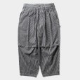 画像1: TIGHTBOOTH/HICKORY PAINTER BALLOON PANTS（Black）［ヒッコリーペインターバルーンパンツ-25春夏］ (1)