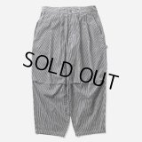 TIGHTBOOTH/HICKORY PAINTER BALLOON PANTS（Black）［ヒッコリーペインターバルーンパンツ-25春夏］